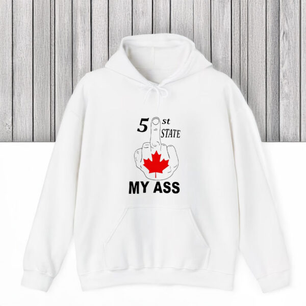 51st State my ass middle finger T-shirts