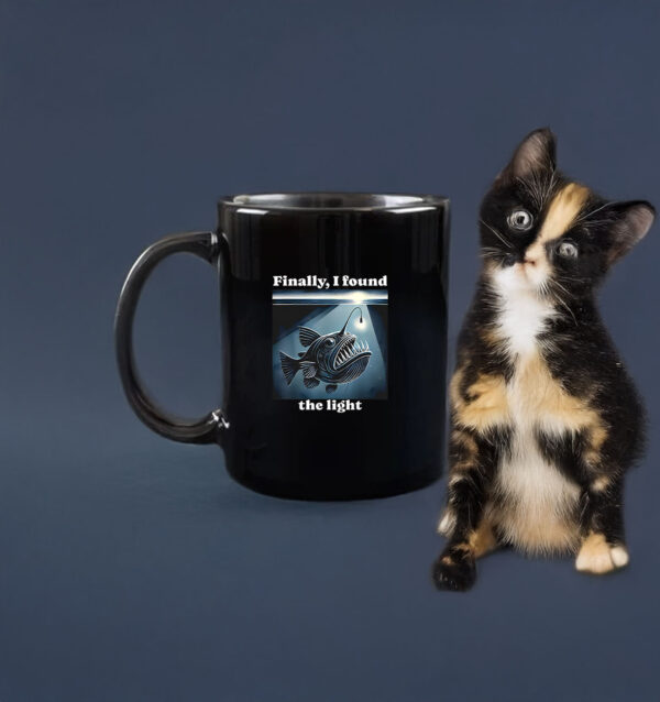 Anglerfish Finally I Found The Light Mug