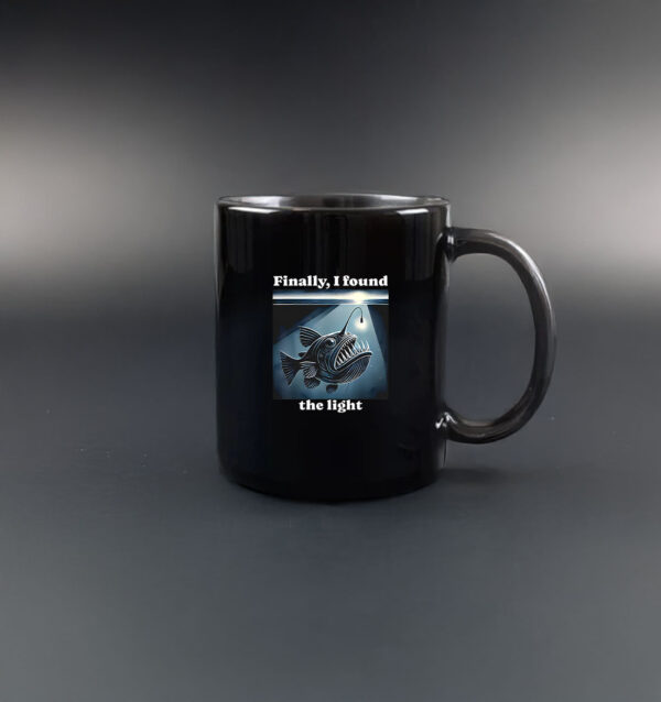 Anglerfish Finally I Found The Light Mug