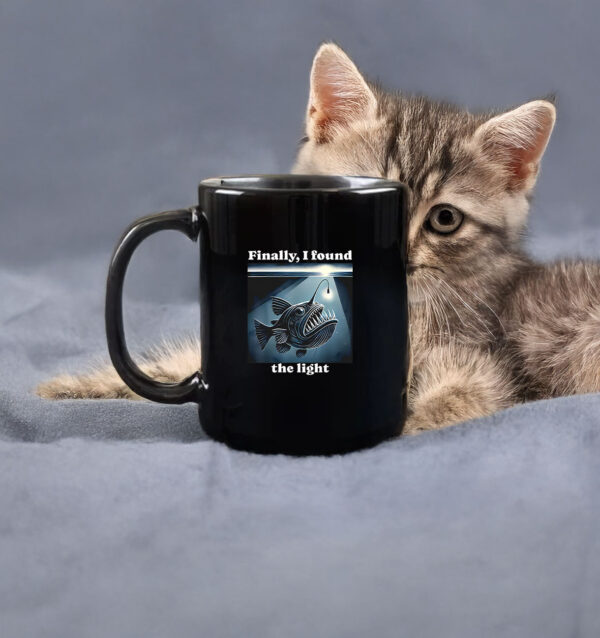 Anglerfish Finally I Found The Light Mug