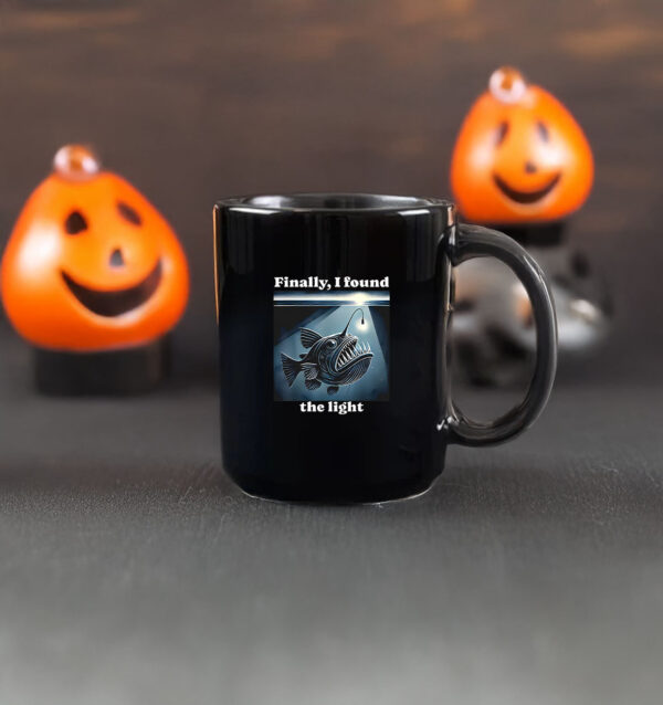 Anglerfish Finally I Found The Light Mug