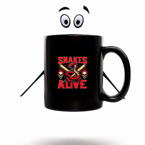 Arizona Vintage Baseball Arizona Snakes Alive Mug Coffee