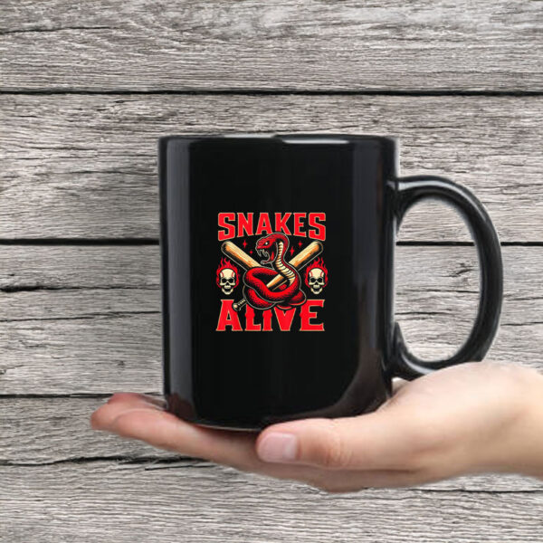 Arizona Vintage Baseball Arizona Snakes Alive Mug Coffee