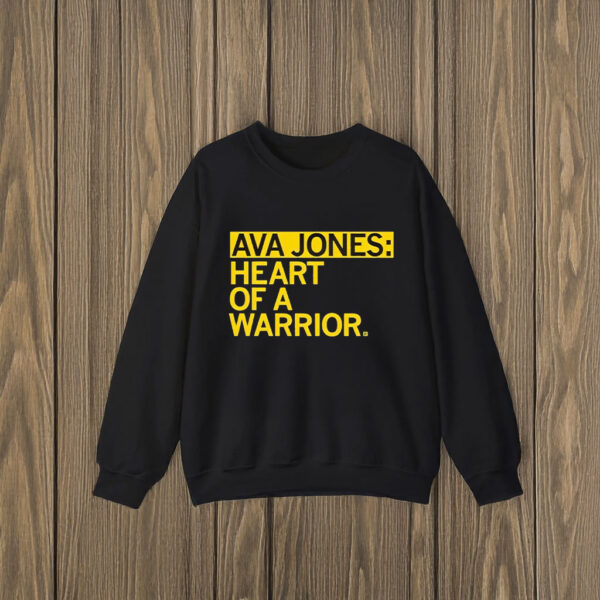 Ava Jones heart of a warrior T-shirts