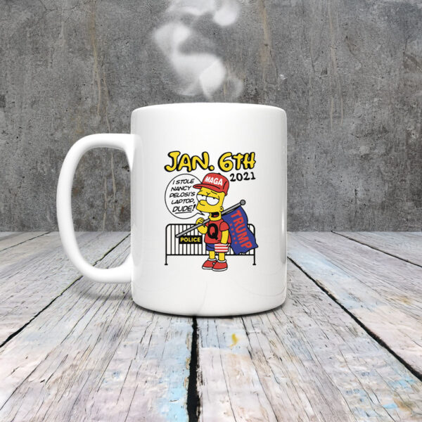 Bootleg Bart Jan. 6th 2021 Mug Coffee