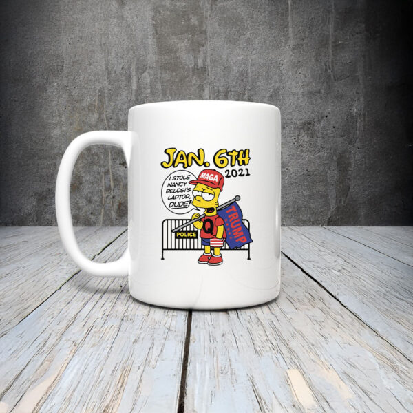 Bootleg Bart Jan. 6th 2021 Mug Coffee