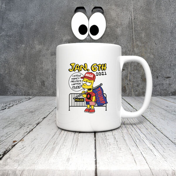 Bootleg Bart Jan. 6th 2021 Mug Coffee