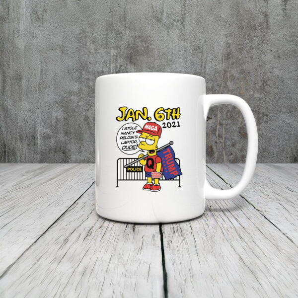 Bootleg Bart Jan. 6th 2021 Mug Coffee