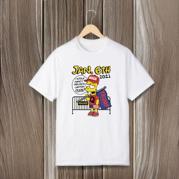 Bootleg Bart Jan. 6th 2021 T-shirts