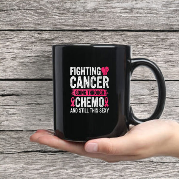 Cancer Fighter Inspirational Quote Chemo Patient Gift Mug Coffee