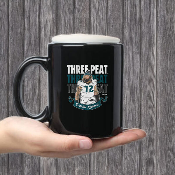 Darian Kinnard Three-Peat Mug Coffee