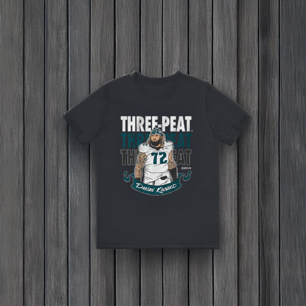 Darian Kinnard Three-Peat T-shirts