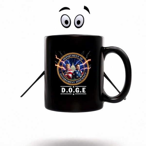 Department of Government Efficiency DOGE trump 47th elon Mug Coffee