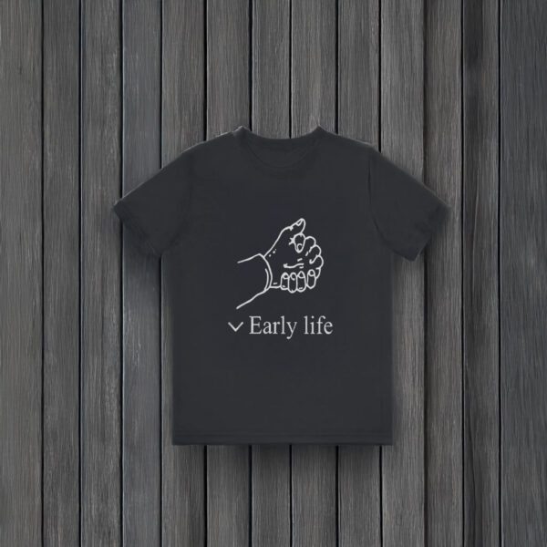 Early Life Hold Hand Paint T-Shirts