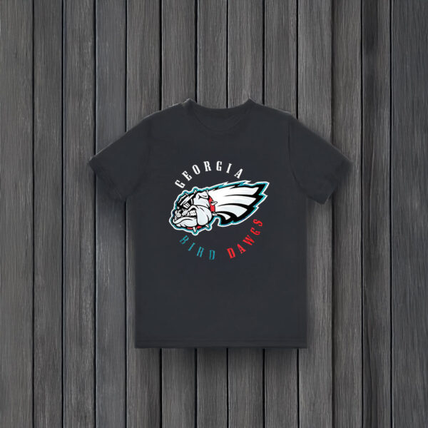 Georgia Bird Dawgs Philadelphia Eagles Georgia Bulldogs Bird Dogs T-Shirts