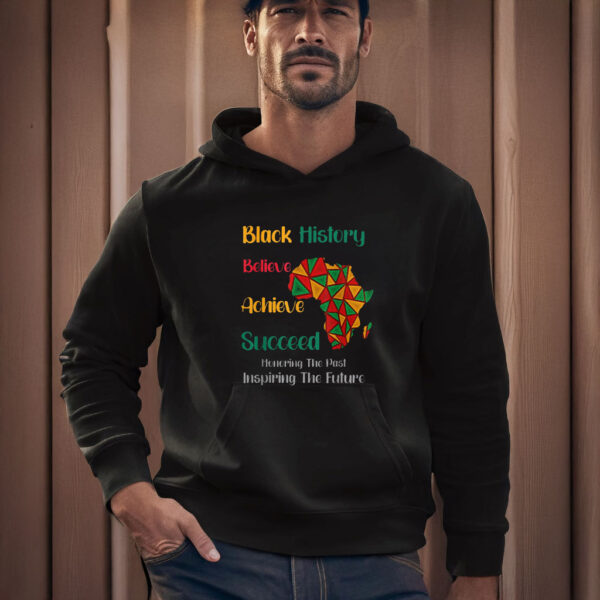 Honoring Past Inspiring Future Black History Month T-Shirts