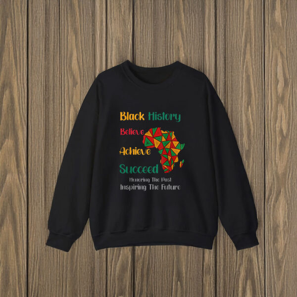 Honoring Past Inspiring Future Black History Month T-Shirts