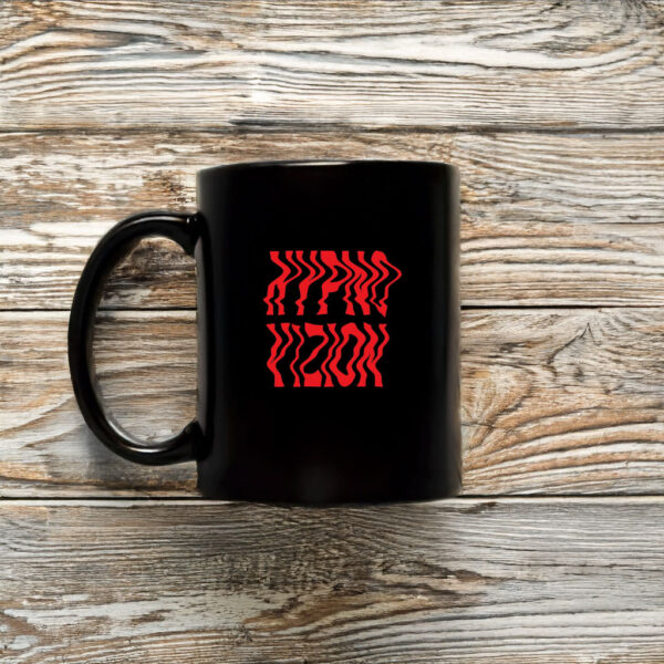 Hypnovizion Time Ripple Flocked Mug Coffee