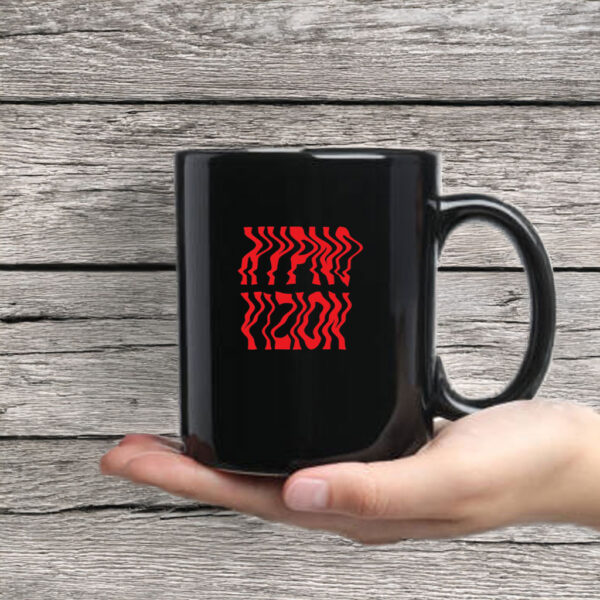 Hypnovizion Time Ripple Flocked Mug Coffee