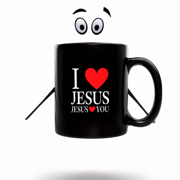 I Love Jesus Jesus Loves You Mug Coffee