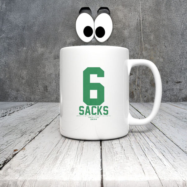 Josh Sweat, Milton Williams, Jordan Davis, Jalyx Hunt 6 Sacks Mug Coffee