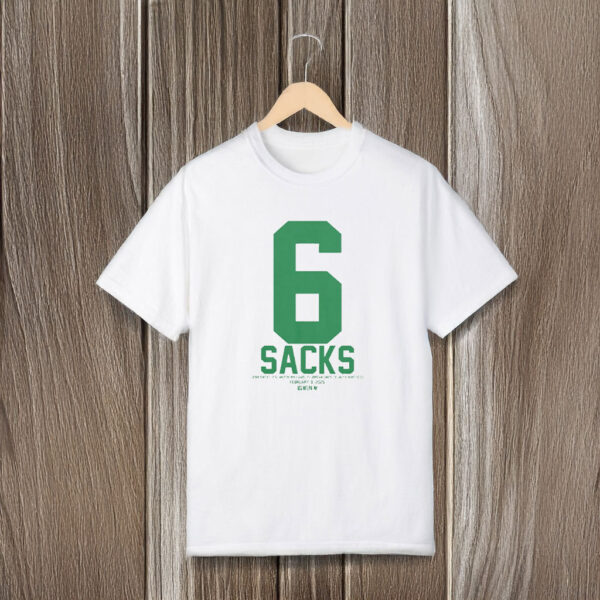 Josh Sweat, Milton Williams, Jordan Davis, Jalyx Hunt 6 Sacks T-shirts