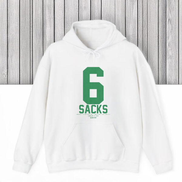 Josh Sweat, Milton Williams, Jordan Davis, Jalyx Hunt 6 Sacks T-shirts