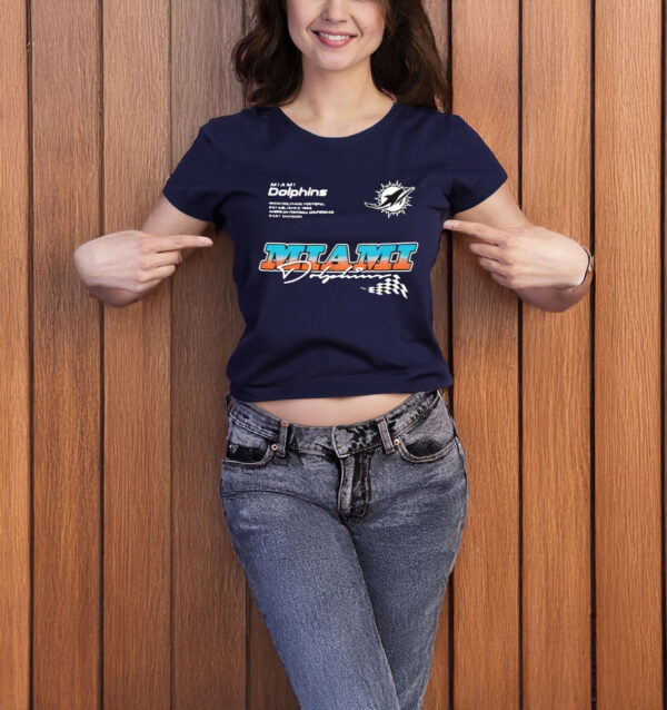 Miami Dolphins F1 T-shirt