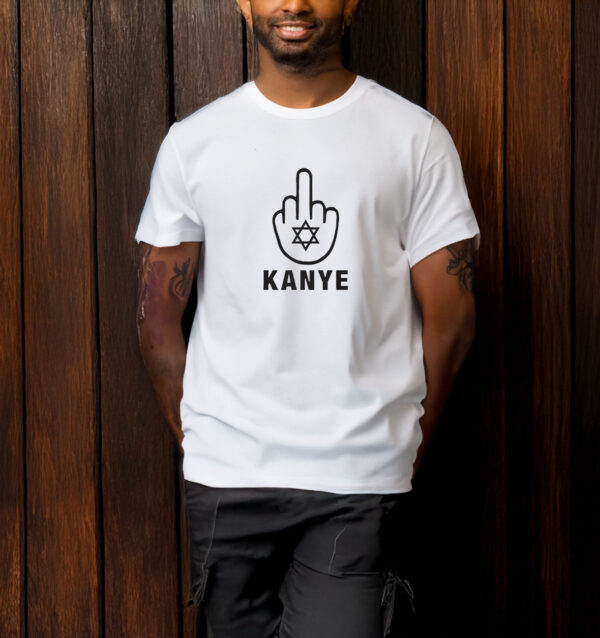 Middle Finger for Kanye Jews Star T-shirt