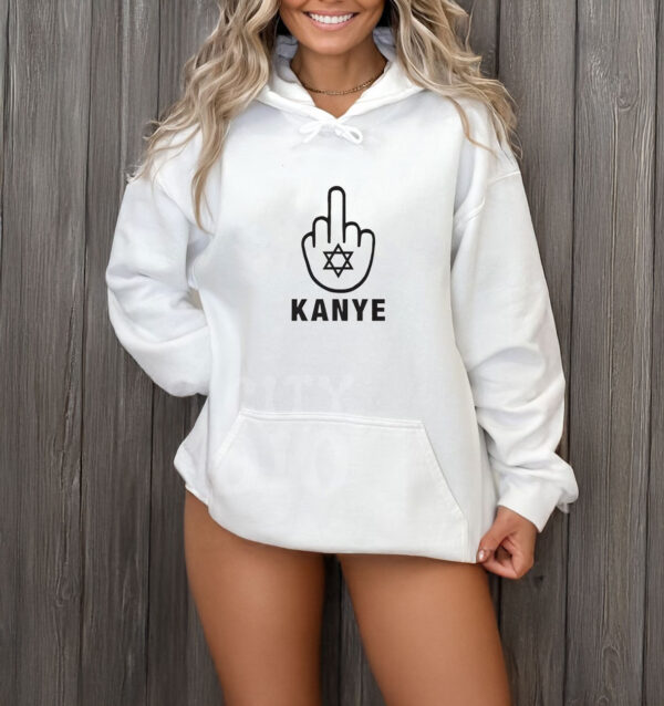 Middle Finger for Kanye Jews Star T-shirt