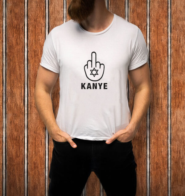 Middle Finger for Kanye Jews Star T-shirt