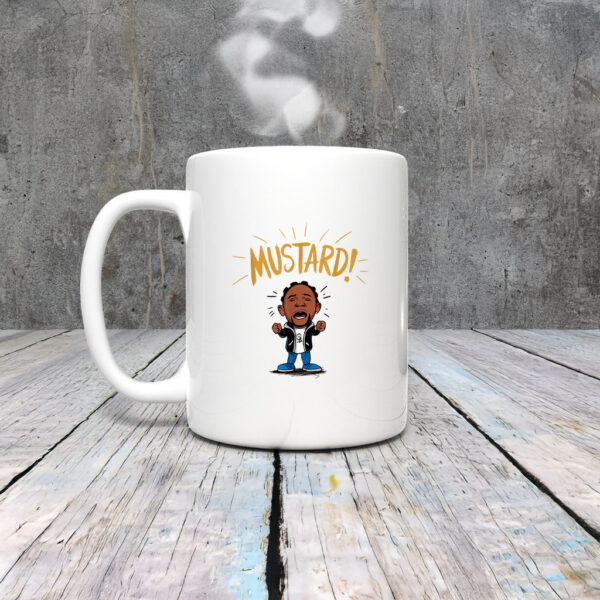 Mustard, MUSTARD! Funny TV OFF ON Mug Coffee