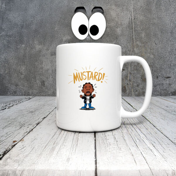 Mustard, MUSTARD! Funny TV OFF ON Mug Coffee