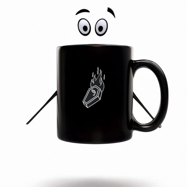 Roar Diamond Destroyer Of Death Black Mug Coffee