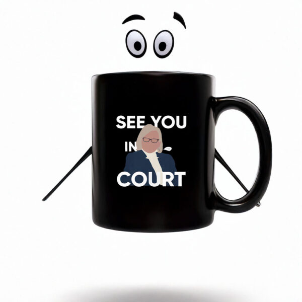 See You in Court Governor Janet Mills Maine Mug Coffee