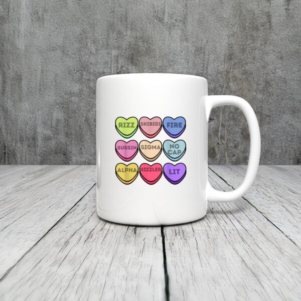 Skibidi Valentine Day - Funny Valentine Day Rizz Mug Coffee