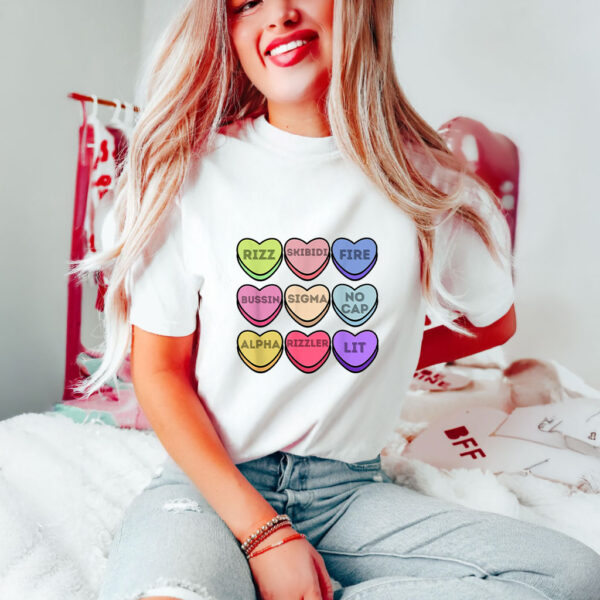 Skibidi Valentine Day - Funny Valentine Day Rizz T-Shirts