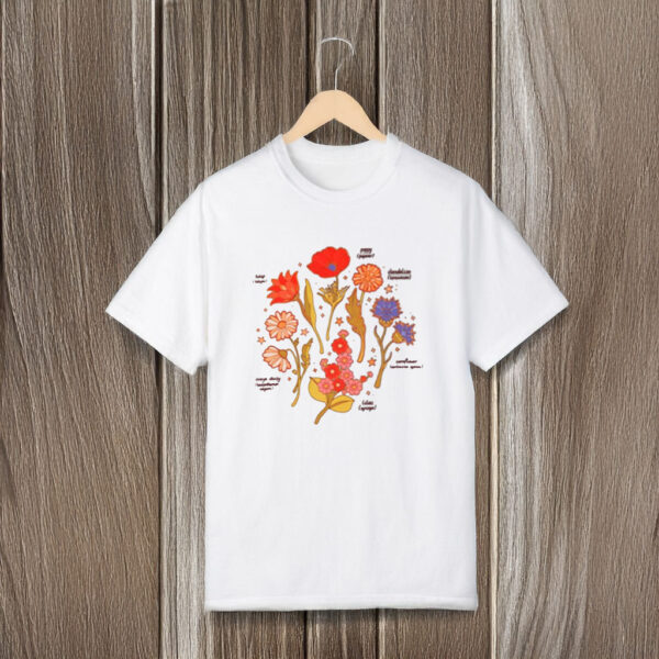 Sniff's Alt Botanical Revival Poppy Tulip T-Shirts