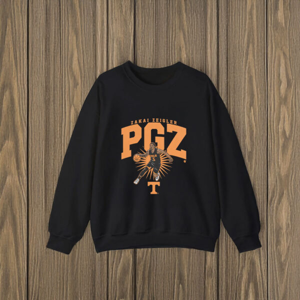 Tennessee Basketball Zakai Zeigler PGZ T-Shirts