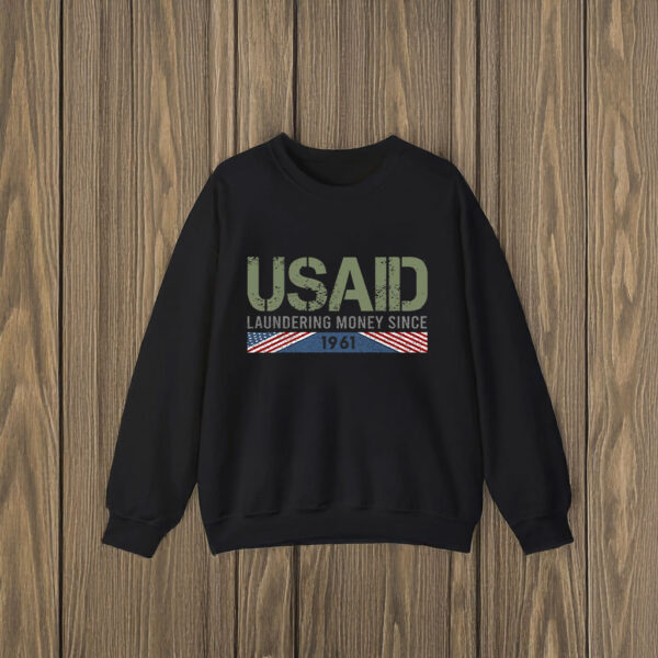 USAID Satire Laundering Money Since 1961 T-Shirts