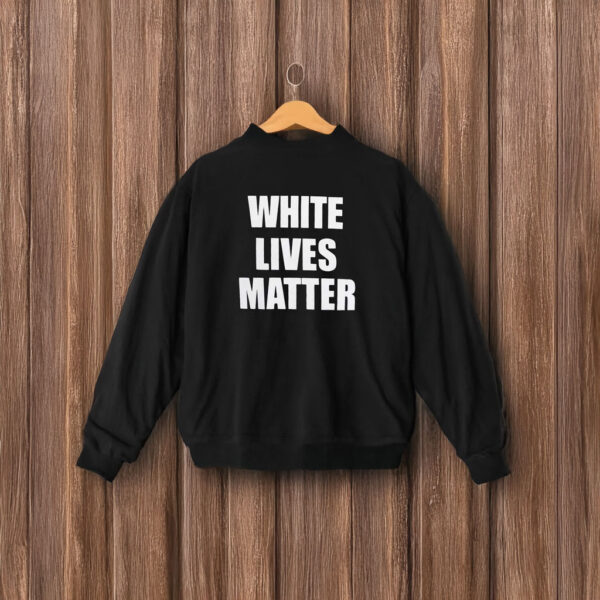 Yeezy White Lives Matter Crewneck Shirt